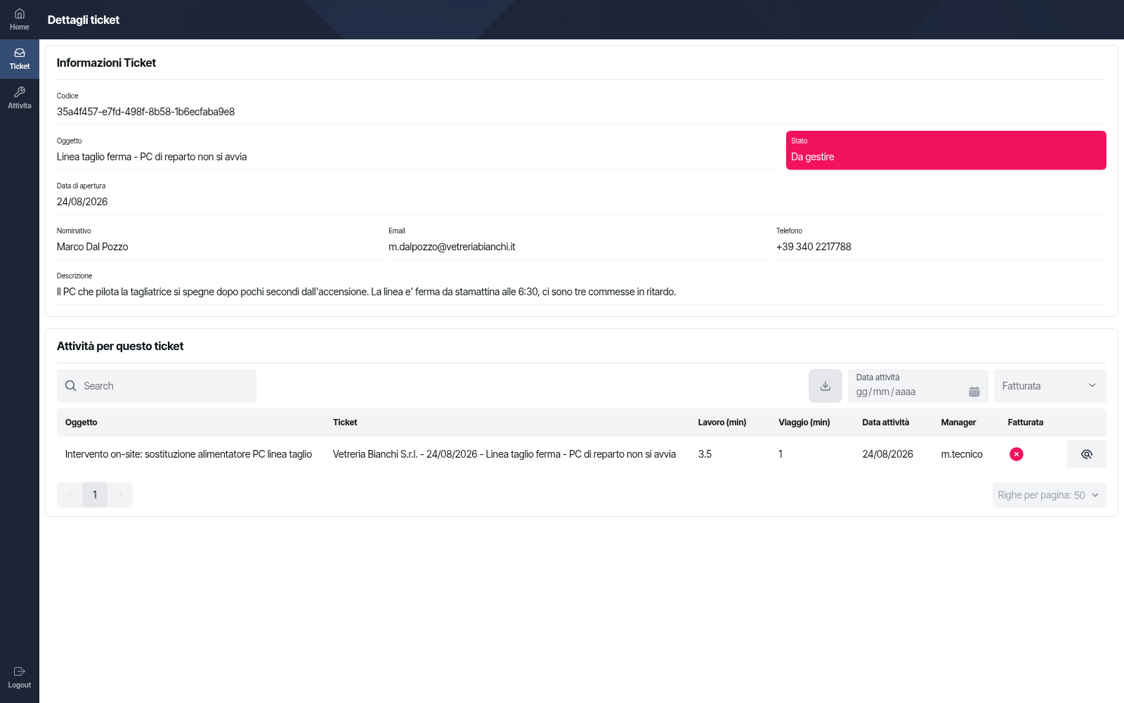 Ticketing