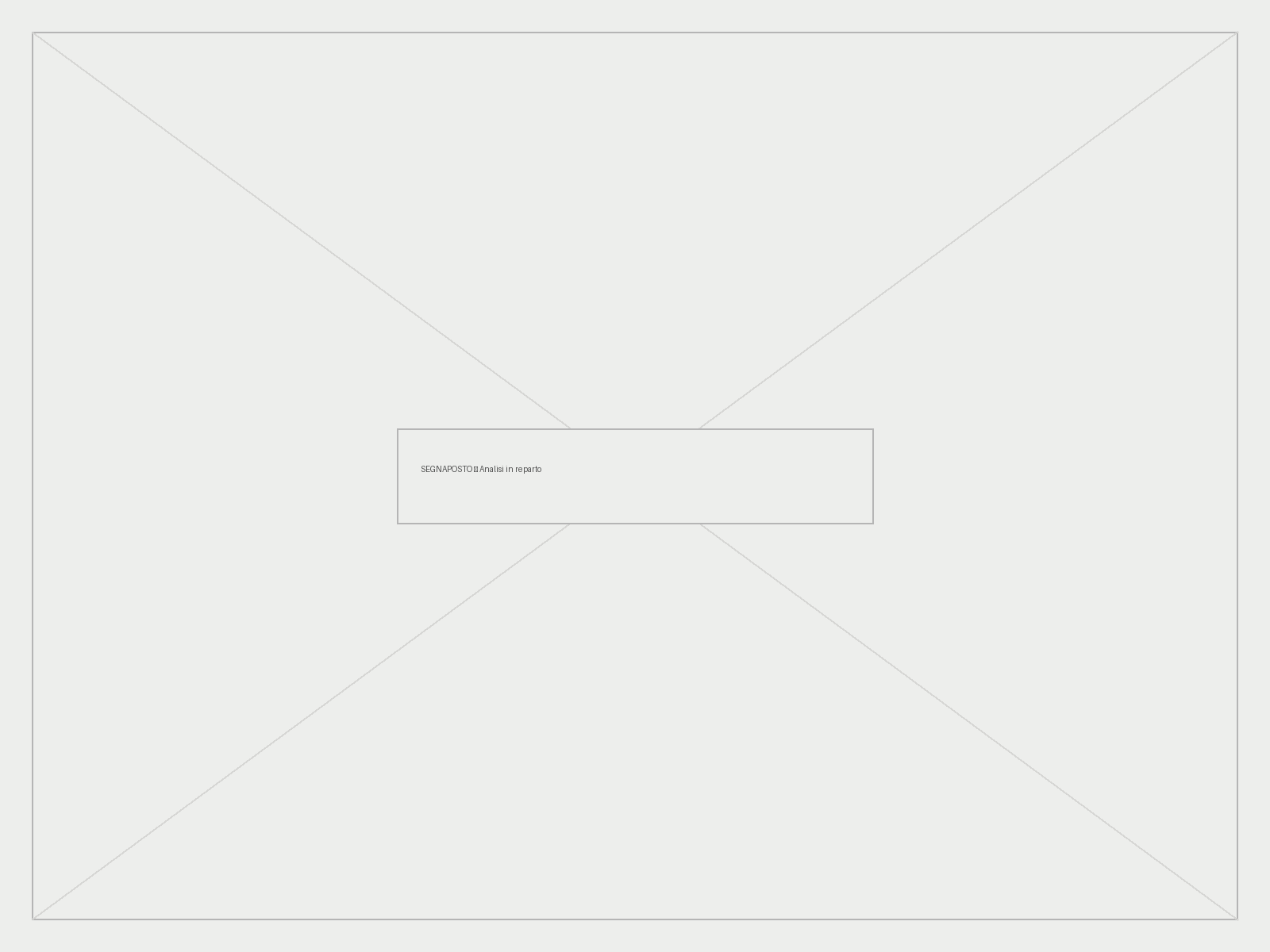 Segnaposto: analisi del ciclo produttivo direttamente in reparto